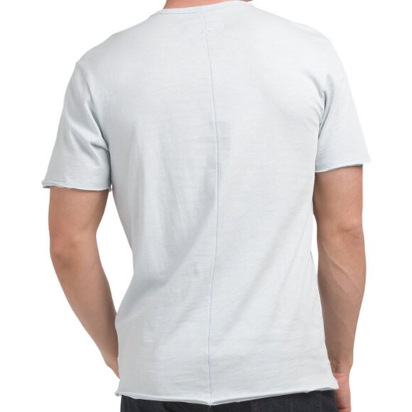 RAG & BONE Slub Knit Jersey Matthew Tee - Picture 2 of 2